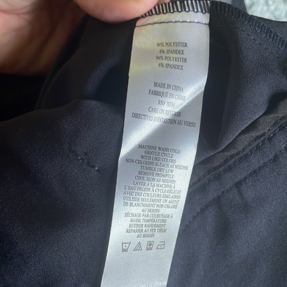 J.W.E. Designs NWOT black uniform pants sz 8 - Picture 6 of 7